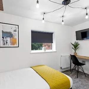 ◑flat 8- Modern Studio Flats Close To Centre◑ Nottingham